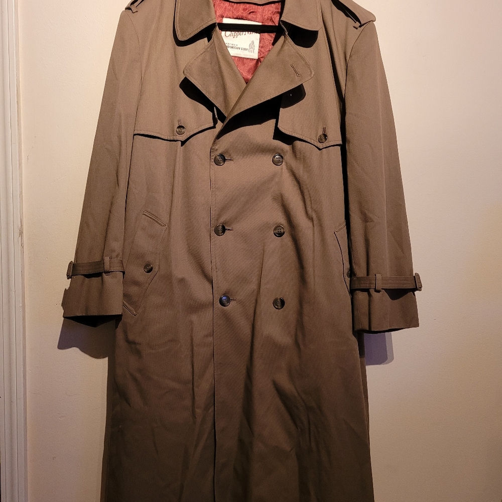 London Fog All Season Men's Trench Coat 46